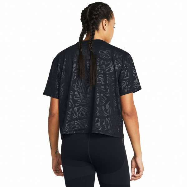 Under Armour Rush Energy Emboss Crop SS női póló