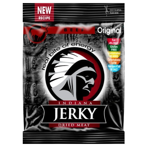 Szárított hús Indiana Jerky Marha 25g