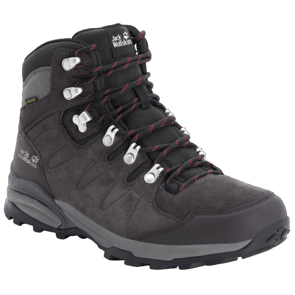 Női cipő Jack Wolfskin Refugio Texapore Mid W fekete