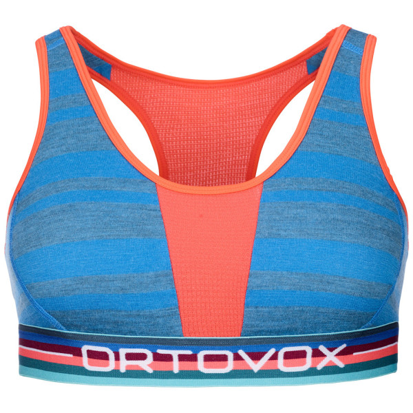 Sport melltartó Ortovox 185 Rock'N'Wool Sport Top sötétkék