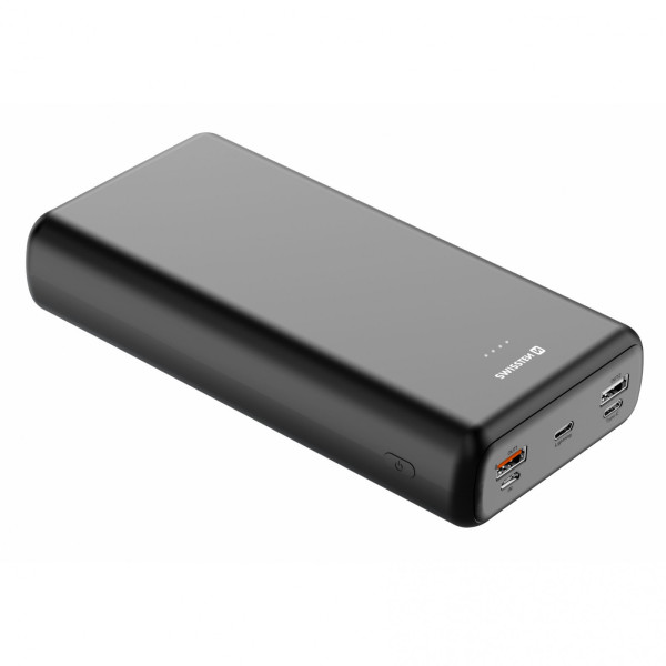 Swissten Power Line 30000 mAh powerbank fekete