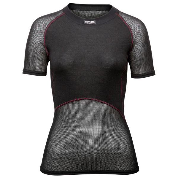 Funkciós póló Brynje Lady Wool Thermo light T-Shirt fekete