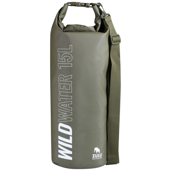 Zulu WildWater 15l vízhatlan tengerészzsák khaki khaki