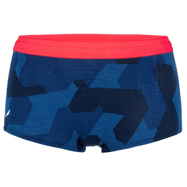 Női funkciós boxeralsó Salewa Cristallo Warm Amr W Panties. kék