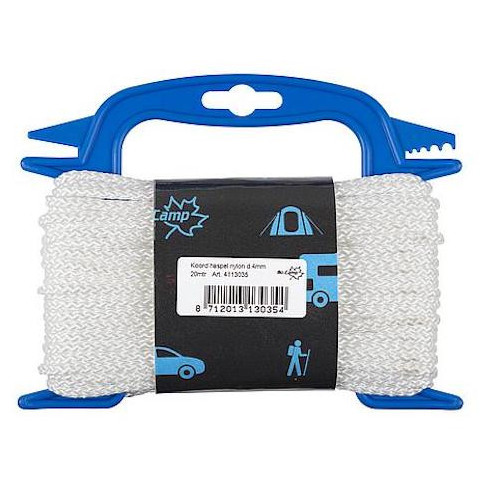 Sátorzsinór Bo-Camp Nylon Guy Rope 20m 4mm fehér