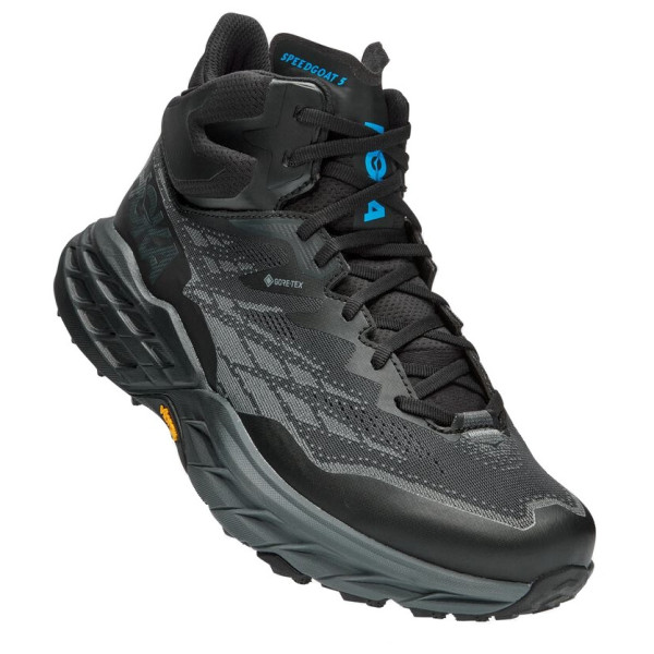 Hoka One One M Speedgoat 5 Mid Gtx férficipő fekete