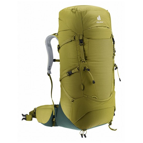 Deuter Aircontact Core 50+10 túrahátizsák sárga/zöld