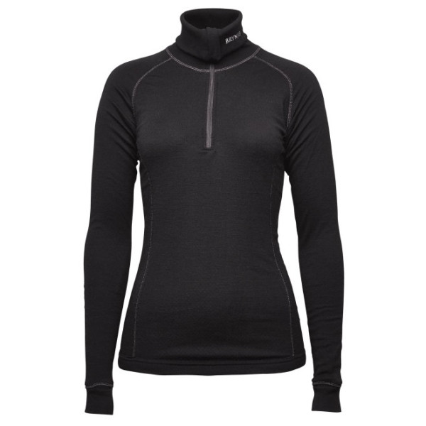 Brynje of Norway Arctic Double Zip-polo női garbó fekete Black