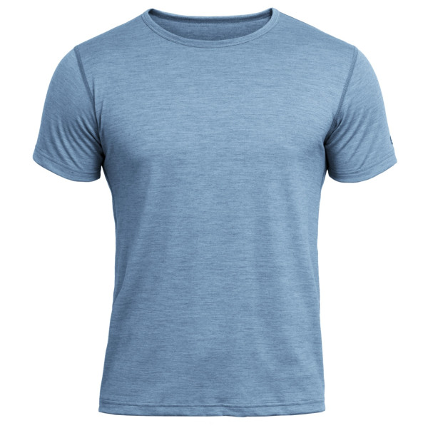 Férfi póló Devold Breeze Man T-Shirt világoskék Glacier melange