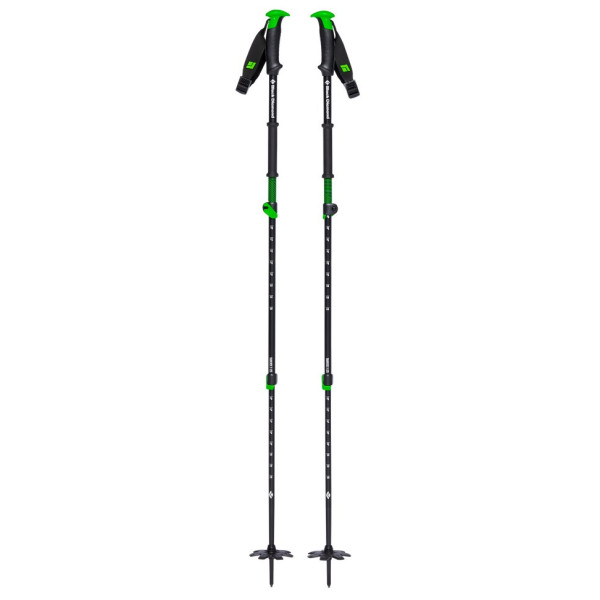 Black Diamond Traverse 3 Ski Poles síbotok fekete/zöld