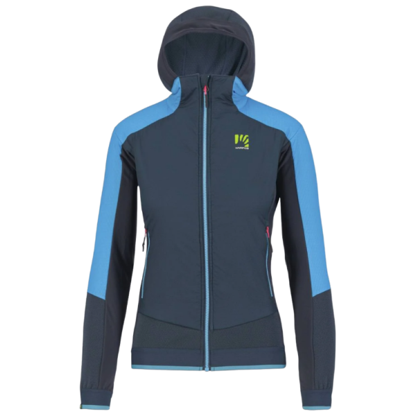 Karpos Alagna Plus Evo W Jacket női télikabát kék/világoskék Midnight/Blue Atoll