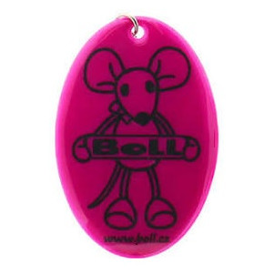 Kulcstartó Boll Reflective Pendant 4 rózsaszín Magenta