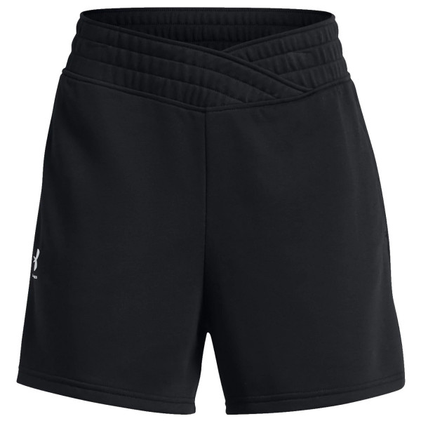 Under Armour Rival Terry Short 2024 női rövidnadrág fekete Black/White