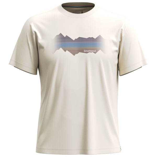 Smartwool Mountain Horizon Short Sleeve Graphic T póló bézs almond