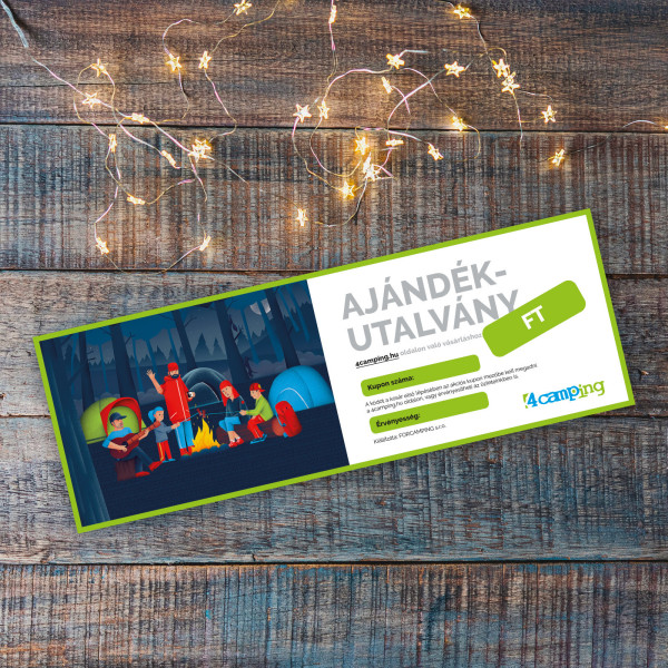 4camping Ajándékutalvány voucher