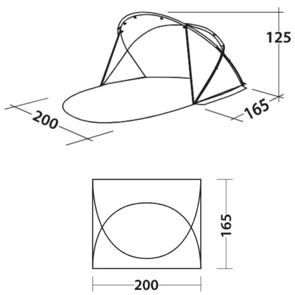 Easy Camp Shell strandsátor
