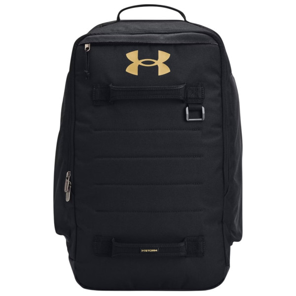 Under Armour Contain Backpack hátizsák fekete Black / Black / Metallic Gold