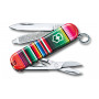 Zsebkés Victorinox Victorinox Classic 58 mm zöld/piros