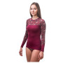 Sensor Merino Impress, dl.rukáv női póló