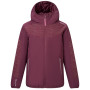 Regatta Illuma Reflective Jacket Fig gyerek télikabát burgundi vörös Fig