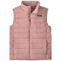 Patagonia K's Down Sweater Vest - Fuzzy Mauve gyerek mellény rózsaszín Fuzzy Mauve