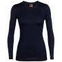 Női póló Icebreaker Women's 200 Oasis LS Crewe sötétkék