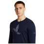 Icebreaker Men Merino 200 Oasis LS Crewe SkiingYeti férfi funkcionális póló