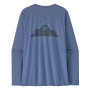 Patagonia W's L/S Cap Cool Daily Graphic Shirt - Lands női póló