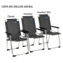 Bo-Camp Copa Rio Classic Deluxe Grey szék