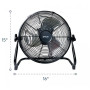 GoSun Breeze 12 V napelemes + 12 V ventilátor ventilátor