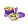 Ételtároló doboz Sistema Round Lunch Stack TO GO 965ml