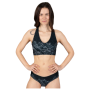 Drexiss Diamond Beach Black sport melltartó fekete/fehér