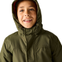 Regatta Hillain Warm Lined Dark Khaki gyerek télikabát