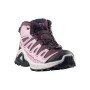 Salomon X Ultra Mid Gtx J Huckleberry-Dawn Pink-Concord Grape gyerek cipő
