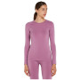Icebreaker W Mer 260 Zoneknit Seamless LS Crewe női funkcionális felső