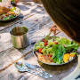 GSI Outdoors Glacier Stainless 3 Pc. Ring Cutlery evőeszköz