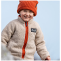 Didriksons Gibbs Kids Fullzip 2 Beach Beige/Rust gyerek pulóver