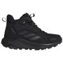 Adidas Terrex Anylander Leather Mid Climaproof női túracipő fekete Cblack/Carbon/Grefou