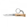 Opinel N°04 Inox kulcstartó világos barna