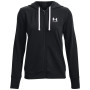 Under Armour Rival Terry FZ Hoodie női pulóver fekete