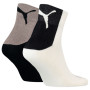 Puma Men Cat Block Quarter 2P férfi zokni