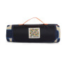 Regatta Orla Kiely Printed Picnic Blanket piknik takaró kék/narancs Giant Square Flower Orange