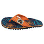 Gumbies Islander Orange Hibiscus flip-flop