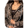 Nebbia Relaxed Zip Hoodie Power női pulóver