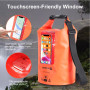 Swissten WATERPROOF ORANŽOVÉ (10L) vízálló tok
