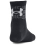 Under Armour Yth UA Essential 6Pk Qtr Black gyerek zokni