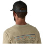 Patagonia P-6 Logo LoPro Trucker Hat baseball sapka