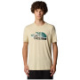 The North Face M S/S Mountain Line Tee férfi póló