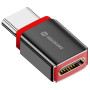 Swissten Dataguard With Data Blocking USB-C (Male) / USB-C (Female) adapter