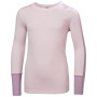 Helly Hansen Jr Lifa Merino Midweight Set Purple Clay gyerek funkcionális szett